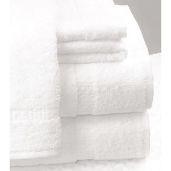 Image for Standard Textile Moxy Bath Mat Checkered Border White  Case Of 60 from HD Supply