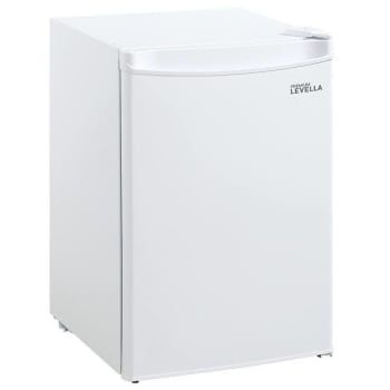 Premium Levella Compact Refrigerator 2.5cf White W/ Chiller