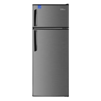 Image for Premium Levella 7.3cf Top-Freezer Compact Refrigerator Silver from HD Supply