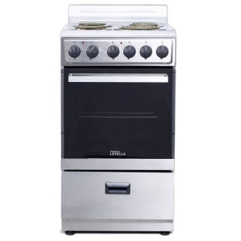 Premium Levella 20" Electric Coil-Top Range Stainless Steel