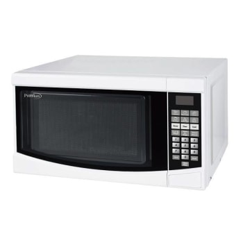 Premium Levella 0.7cf Countertop Microwave White