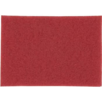 Image for 3m 20" X 14" Red Floor Buffer Pad Package Of 10 from HD Supply