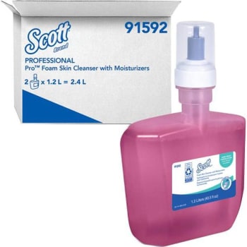Image for Scott® Floral Scent Moisturizing Liquid Hand Soap, 1.2 L Bottle (2-Case) from HD Supply
