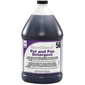 Spartan Sparclean Pot And Pan Detergent 1 Gal Manual Dish Detergent Case Of 4