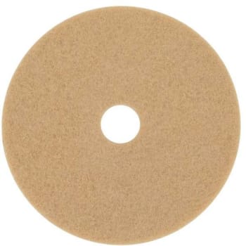 Image for 3m 20" Tan Burnishing Floor Pad Package Of 5 from HD Supply