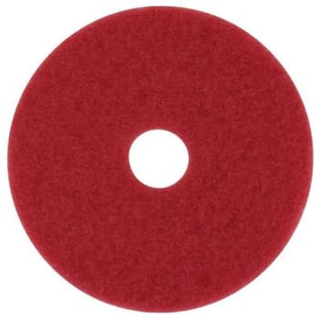 Image for 3m 12" Red Buffing Floor Pad Package Of 5 from HD Supply