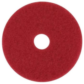 Image for 3m 14" Red Buffing Floor Pad Package Of 5 from HD Supply