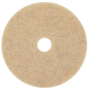 Image for 3M Natural Blend Tan Floor Pad, 19", Package Of 5 from HD Supply
