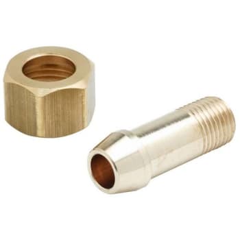 Image for T&s Brass And Bronze Tapered Tailpiece Assembly 1/4" Npt Male from HD Supply