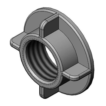 Image for T&s Brass And Bronze Shank Nut Plastic Model 016673-45 from HD Supply