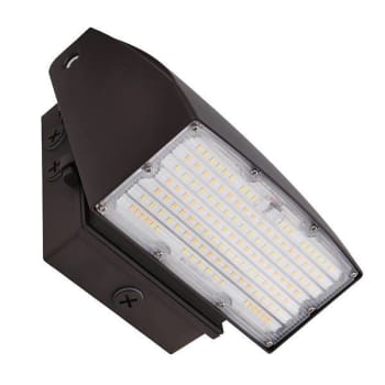 Image for Eti 100-Watt Equivalent Bronze Integrated Led Wall Pack Light 120-277 V from HD Supply