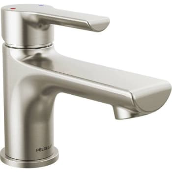 Image for Peerless Flute™ Single Top Handle Lavatory Faucet Model P1512lf-Bn from HD Supply