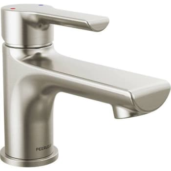 Peerless Flute™ Single Top Handle Lavatory Faucet Model P1512lf-Bn