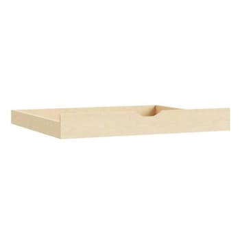 CNC Cabinetry Luxor Pull Out Shelf, 15"W X 3"H X 24"D, Shaker Misty Grey