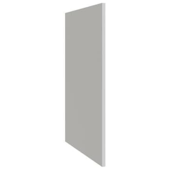 Image for Cnc Cabinetry Luxor Base End Skin, 0.25"w X 34.5"h X 23.25"w, Shaker Misty Grey from HD Supply