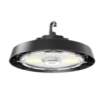 Image for Eti 400-Watt 11" Round Integrated Led Black High Bay Light 13500-22500 Lumens from HD Supply