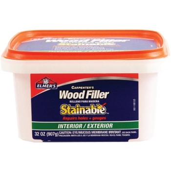 Image for Elmers E892 Qt Carpenter Int/Ext Stainable Wood Filler, Case Of 8 from HD Supply