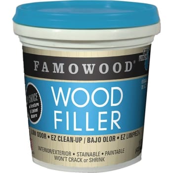 Image for Famowood 40022126 Net Wt 24 Oz Natural Solvent Free Wood Filler, Case Of 12 from HD Supply
