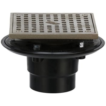 Image for Zurn 2" Abs Adjustable Shower Drain 5 3/16" Round Nickel Bronze Top from HD Supply