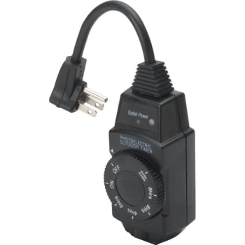 Image for American Tack & Hardware 24 Hr Outdoor Digital Timer from HD Supply