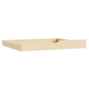 CNC Cabinetry Luxor Pull Out Shelf, 27"W X 3"H X 24"D, Shaker Misty Grey