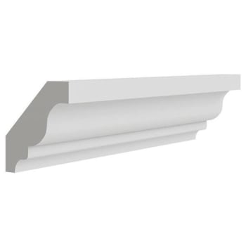 Image for Cnc Cabinetry Luxor Crown Molding Crm, 96"l X 2"h X 2"d, Shaker Misty Grey from HD Supply