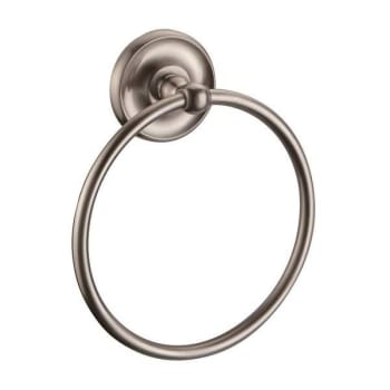 Image for Seasons Raleigh Brushed Nickel Towel Ring from HD Supply