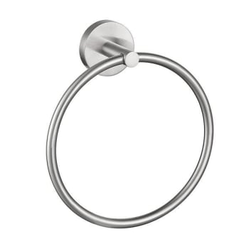 Seasons Westwind Brushed Nickel Towel Ring