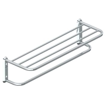 Seasons Chrome Towel Shelf 18 In.