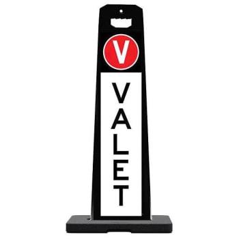 Image for Plasticade Gemstone Sign Stand With Valet Sign from HD Supply