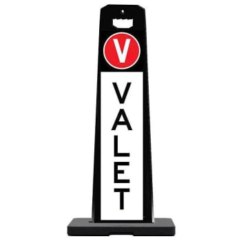 Image for Plasticade Gemstone Sign Stand W/valet Sign from HD Supply