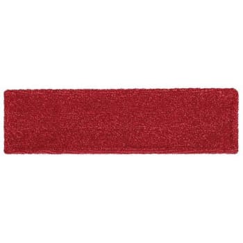 Rubbermaid Commerical Red Adaptable Flat Mop Pad Case Of 12