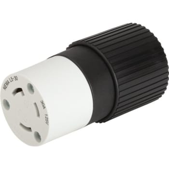 Image for Hubbell® 30A 2 Pole/3 Wire Locking Female Connector from HD Supply