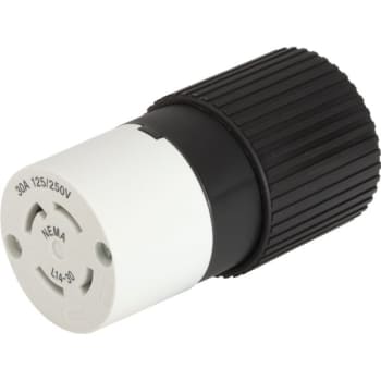 Image for Hubbell® 30A 3 Pole/4 Wire Locking Female Connector from HD Supply