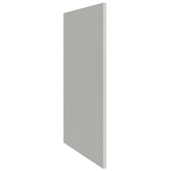 Image for Cnc Cabinetry Luxor Base End Panel, 3/4" Thick, 24"w X 34.5"h, Shaker Misty Grey from HD Supply
