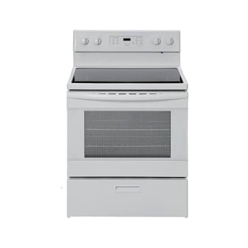 Seasons® 5.2 Cu. Ft. Freestanding Electric Range, Glass Top, White