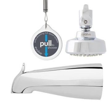 Image for Evolve Showerstart Express 1.25 GPM Tub/Shower Combo W/ Thermostatic Valve from HD Supply