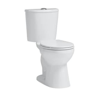 Seasons® 2-Piece All-In-One 0.9 Gpf/1.28 GPF Dual Flush Round Toilet In White