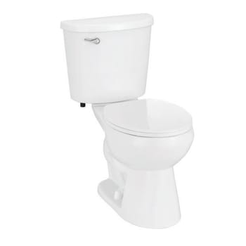 Seasons® 2-Piece All-In-One 0.8 GPF Ultra-High Efficiency Single Flush ADA Round Toilet In White