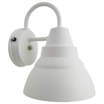 Image for Liteco Decorative Outdoor Wall Fixture, White from HD Supply