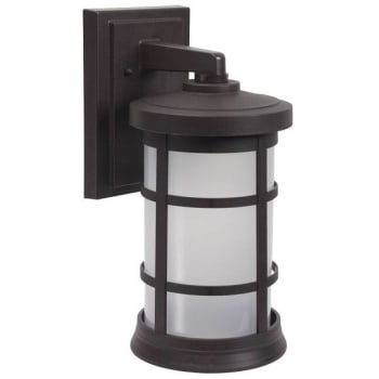 Image for Liteco Highland Large Wall Fixture With Photocell And Motion Sensor, Bronze from HD Supply