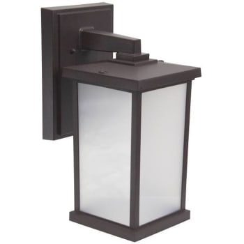 Image for Liteco Hutton Large Wall Fixture With Photocell And Motion Sensor, Bronze from HD Supply