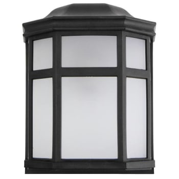 Image for Liteco Aston Wall Fixture With Photocell And Motion Sensor, Black from HD Supply