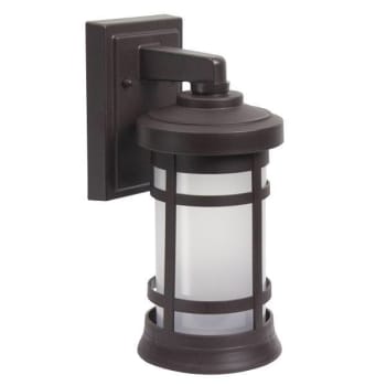 Image for Liteco Highland Small Wall Fixture With Photocell And Motion Sensor, Bronze from HD Supply