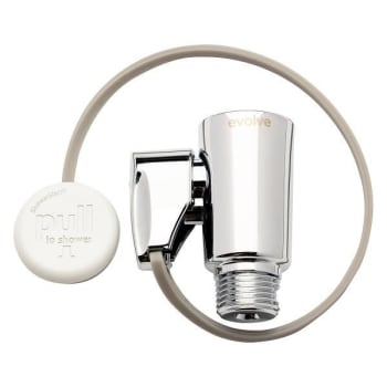 Image for Evolve Showerstart Thermostatic Valve Shower Accessory Hot Water Saver In Chrome from HD Supply
