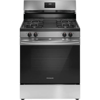 Frigidaire 30-In 4 Burners 5.1-Cu Ft Freestanding Natural Gas Range (Stainless Steel)