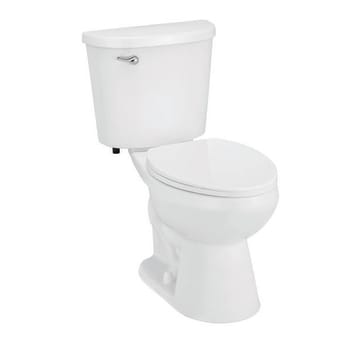 Seasons® 2-Piece All-In-One 0.8 GPF Ultra-High Efficiency Single Flush ADA Elongated Toilet In White