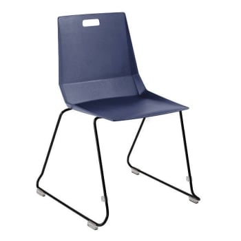 Image for National Public Seating Luvraflex Chair Blue Poly Back/seat from HD Supply
