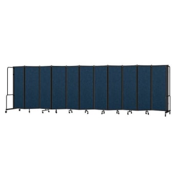 Image for National Public Seating Room Divider 6'h11 Sections Blue Panel from HD Supply