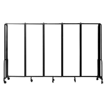 Image for National Public Seating Room Divider 6'h 5 Sections Frosted Panels from HD Supply